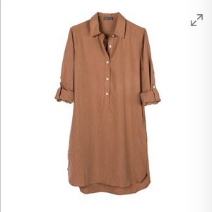 United by Blue organ. cotton tie waist dress EUC